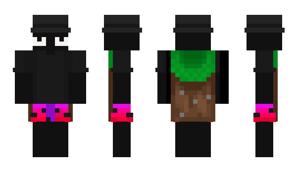 Minecraft skin C_Smoke