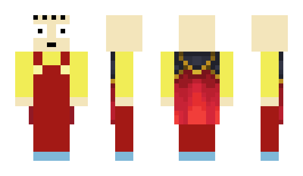 Minecraft skin Huzhra