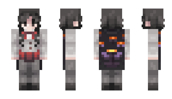 Minecraft skin lunifyfied