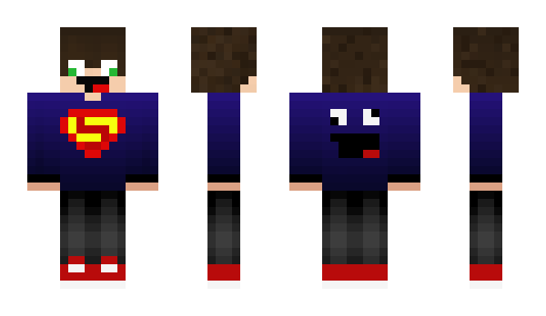 Minecraft skin LuizinBR