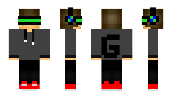 Minecraft skin randomwolfboy