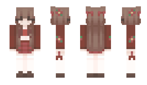 Minecraft skin CherryCraft