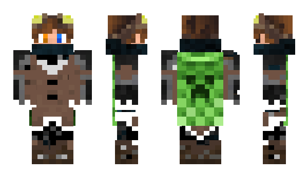 Minecraft skin ArtAzurp