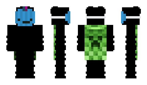 Minecraft skin Leandroea