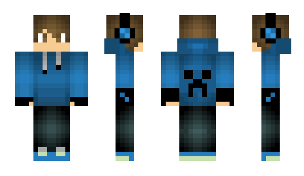 Minecraft skin AxtrosMC