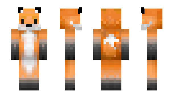 Minecraft skin foxgirl0821