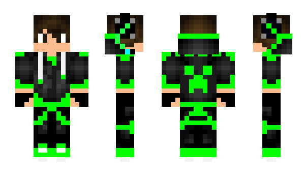Minecraft skin Manmonster