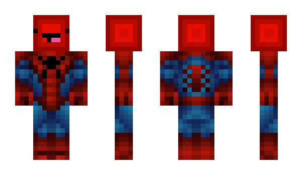 Minecraft skin spiderman222