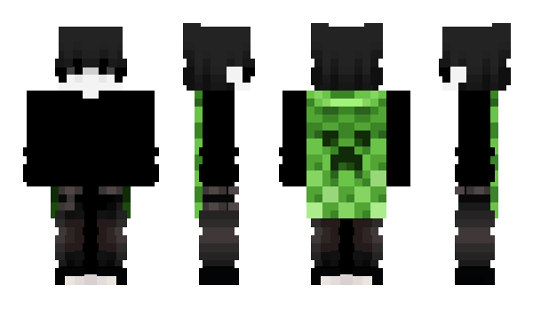 Minecraft skin BulbaDaHusky
