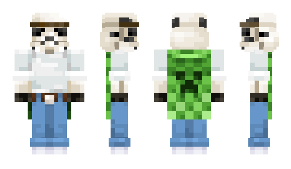Minecraft skin Retr0Party
