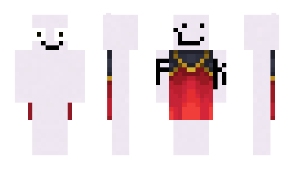 Minecraft skin whiteMMan