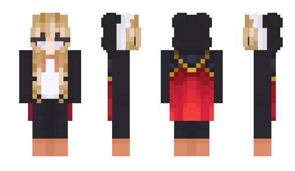 Minecraft skin Vicatschka