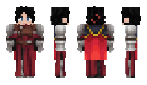 Minecraft skin PestyWarlock