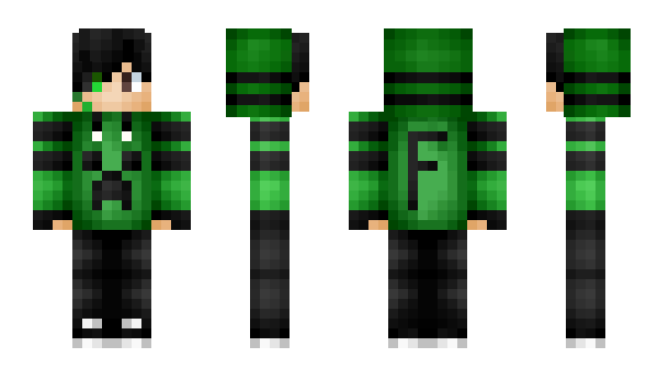 Minecraft skin Fieryblazer