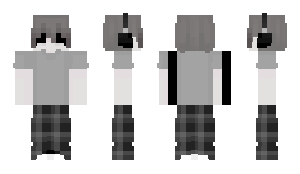 Minecraft skin b0xinonbottom