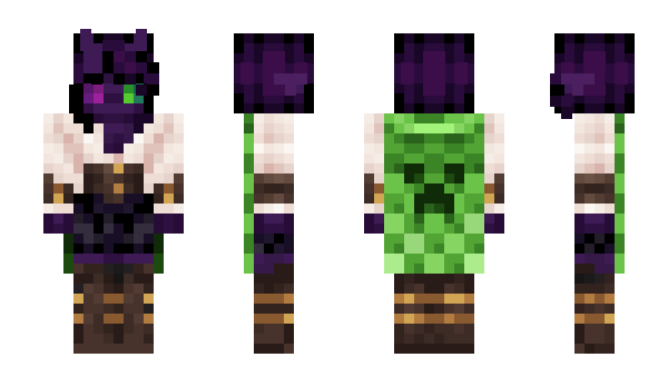 Minecraft skin Mokolotivet