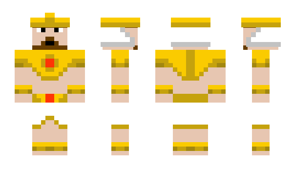 Minecraft skin Pharao11