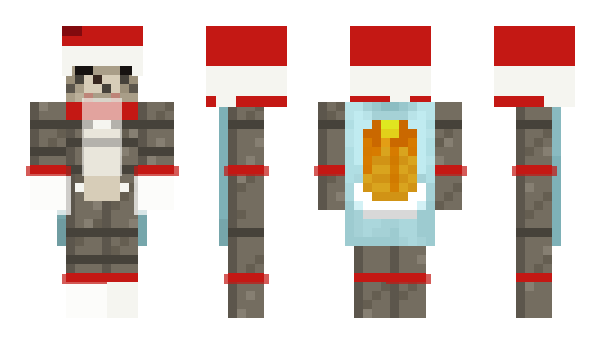 Minecraft скін по ніку Cat_Santa