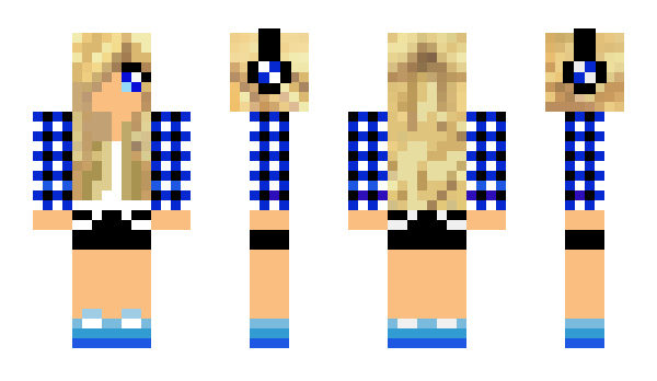 Minecraft skin helene5