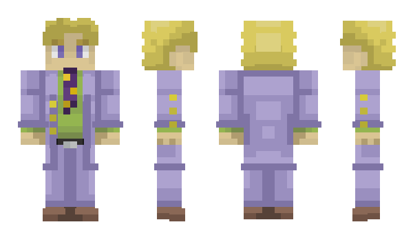 Minecraft skin Yoshikage_Kira