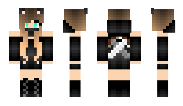 Minecraft скин по нику EmoChick