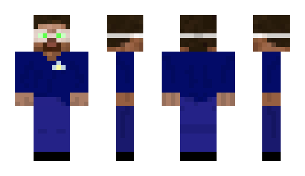 Minecraft skin PilotPlater