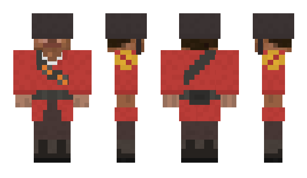 Minecraft skin Duseka