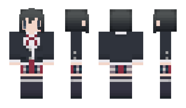 Minecraft skin wara_wwww