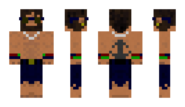 Minecraft skin theNakedFanatic