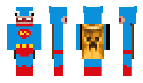 Minecraft skin ozralavacice