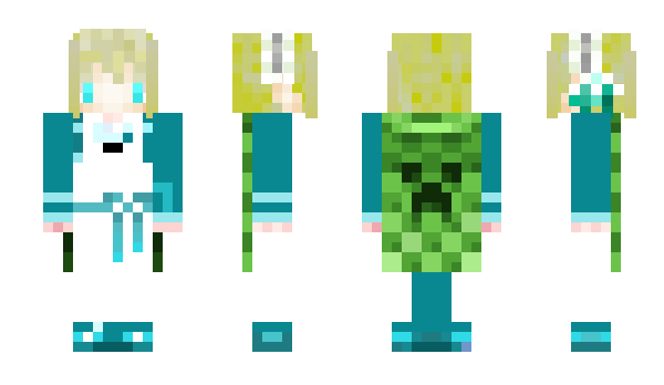 Minecraft skin Yanagi_Midori