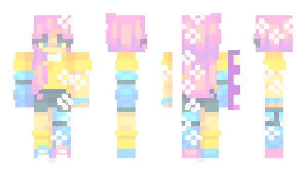 Minecraft skin SowiloFlower