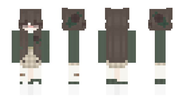 Minecraft скін по ніку Julie1905_