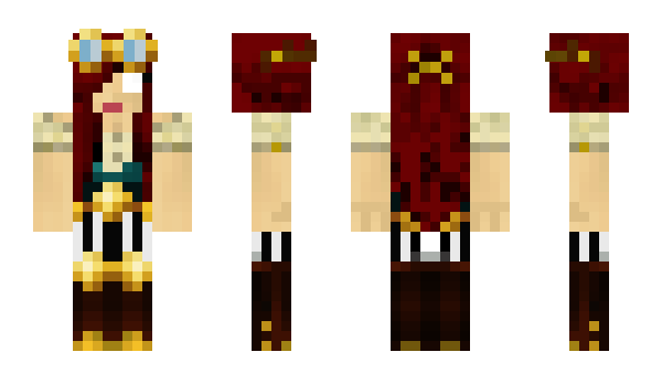 Minecraft skin Visaria