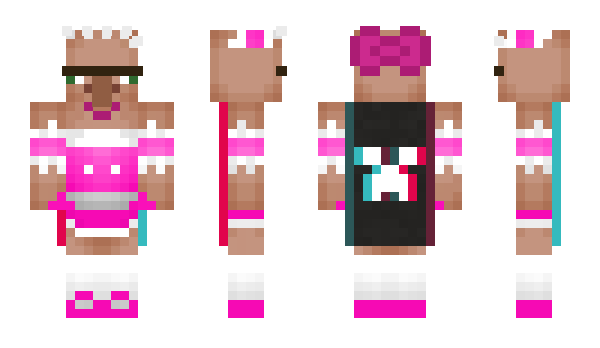 Minecraft skin ItxGlitch