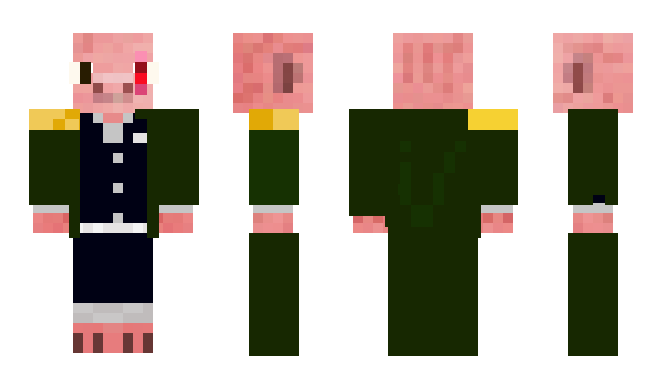Minecraft скин по нику DeathPig