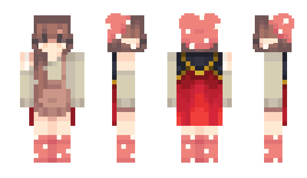 Minecraft skin Elfiiaaa