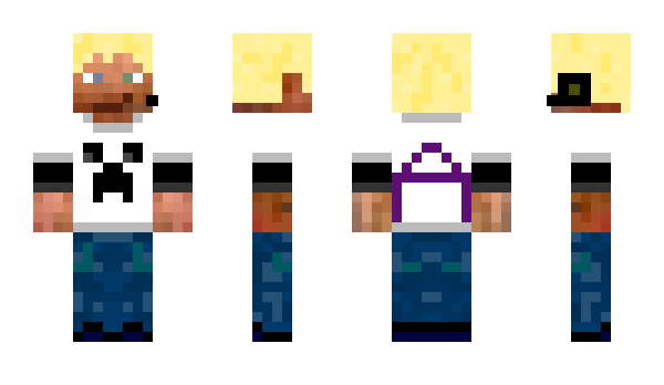 Minecraft skin tryhardM