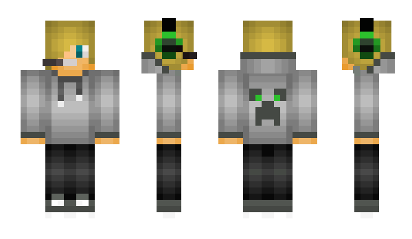Minecraft skin QRCMAN