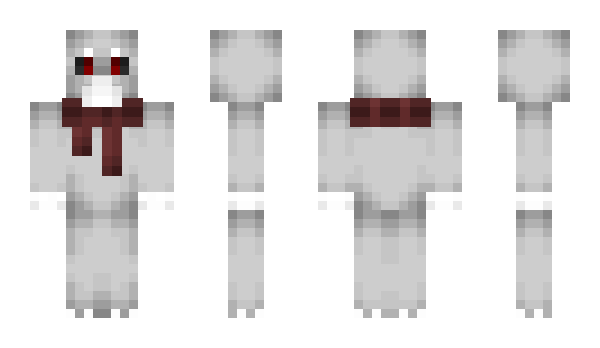 Minecraft skin Ghostma