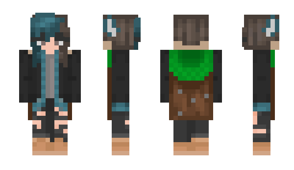 Minecraft скин по нику ZombieDragonfly