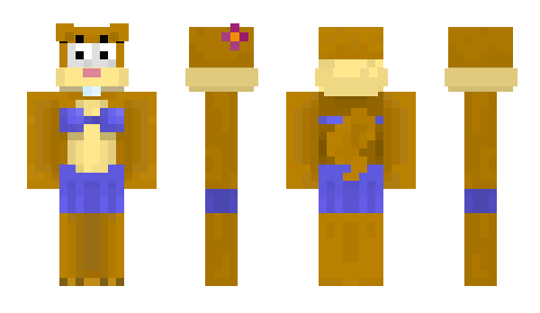 Minecraft skin SandyCheekss