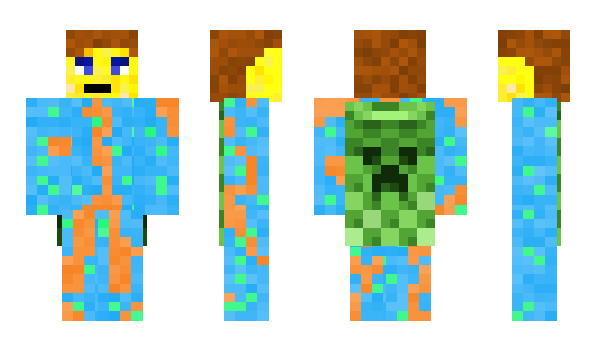 Minecraft skin Lava_Lamp
