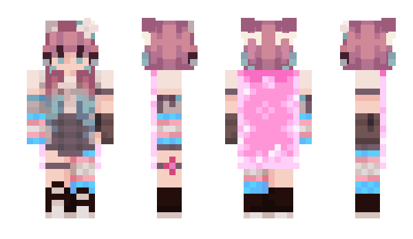 Minecraft skin DeoxysFan