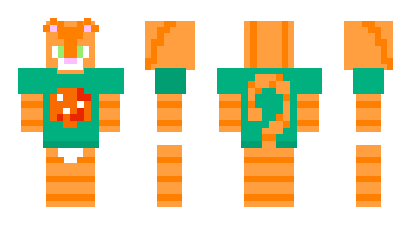 Minecraft скин по нику GatoLaranja