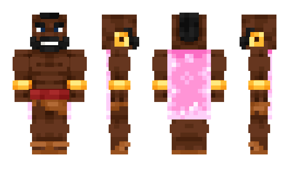 Minecraft skin GuyWithABox