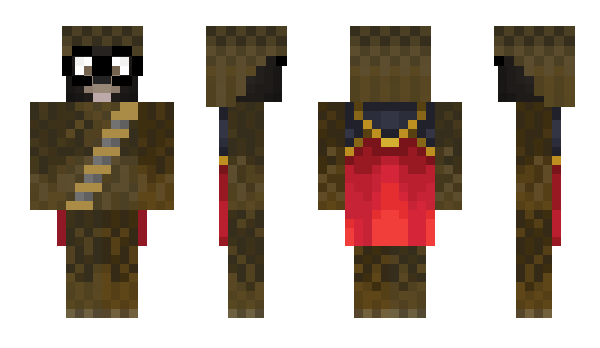 Minecraft skin Schwatzer