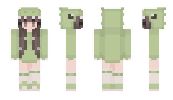 Minecraft скин по нику ChicaDiabla