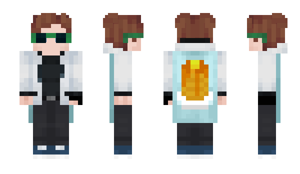 Minecraft скин по нику Lunfich