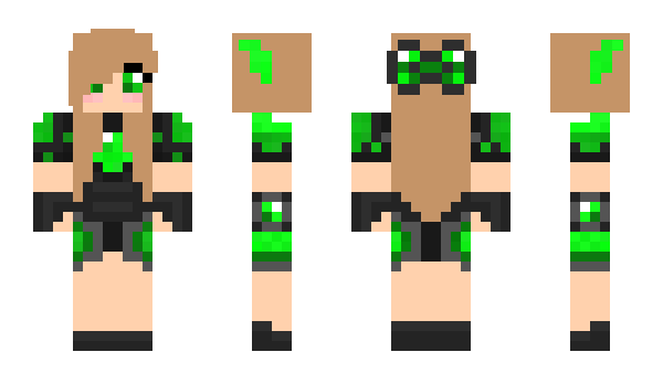 Minecraft skin Ortizcia